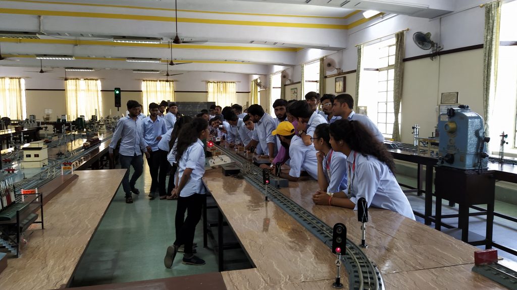 One day Industrial Visit to Model Room, NAIR Vadodara was organised by